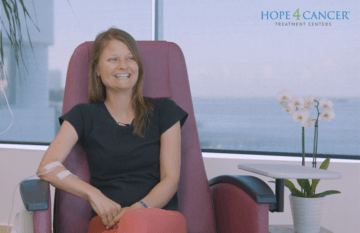 Jennifer smiling during patient journey